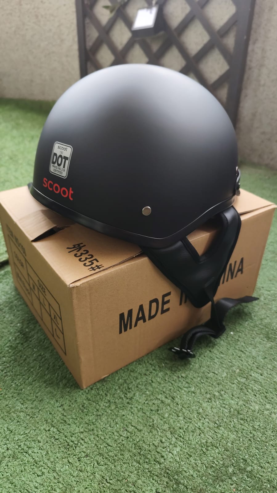 Casco Scoot talla XL