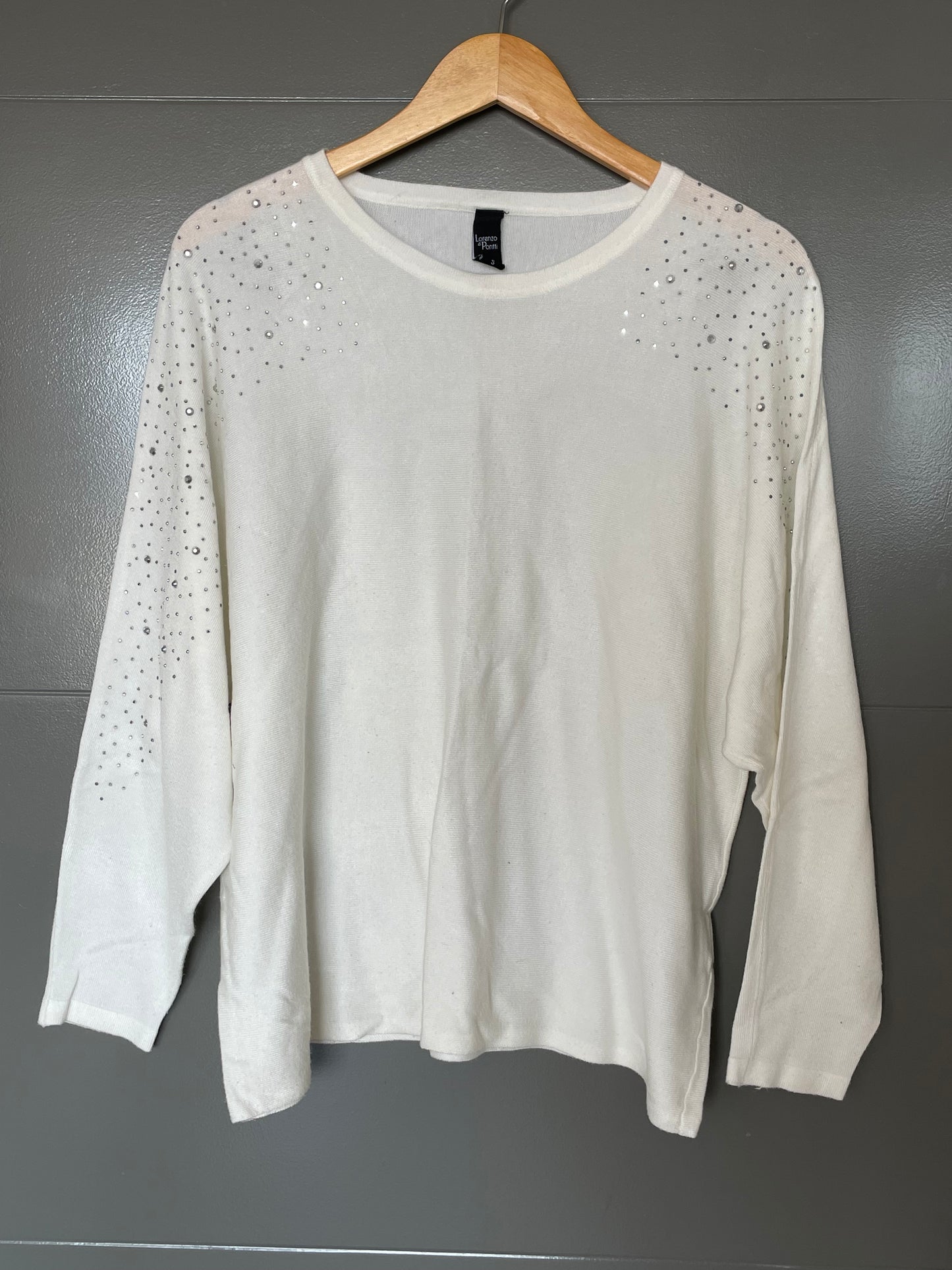 Chaleco blanco Lorenzo di pontti talla L