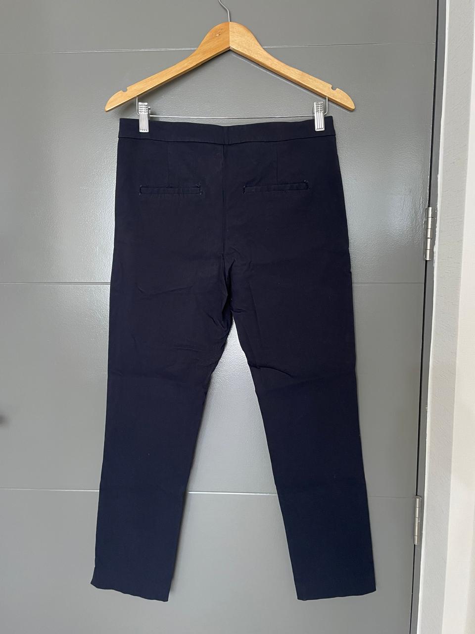 Pantalón azul Mango talla 42