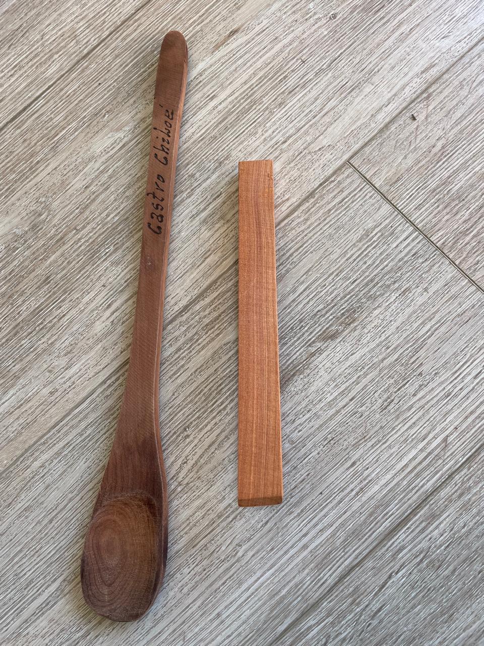 Set utensilios madera