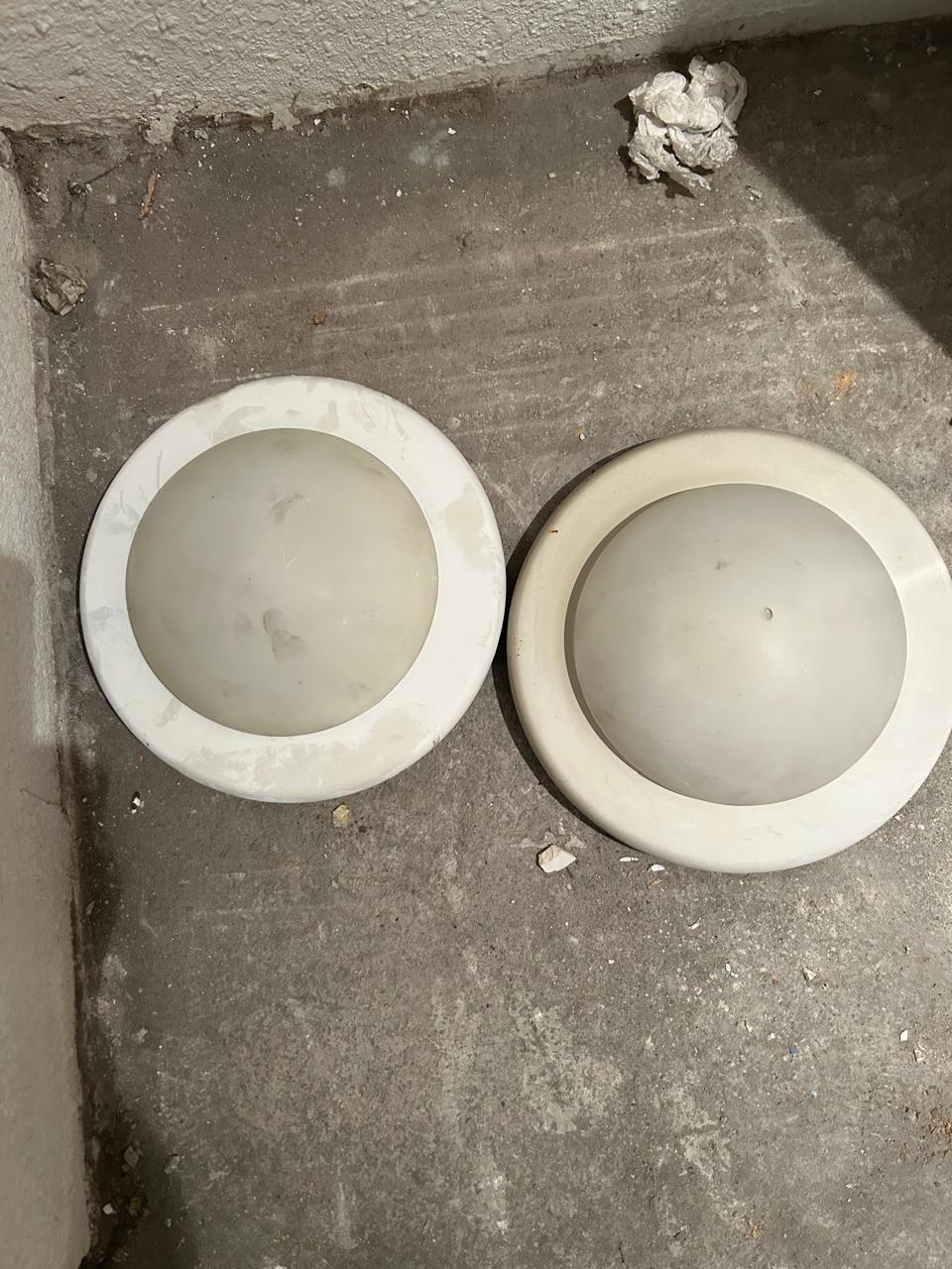 2 Lámparas plafón