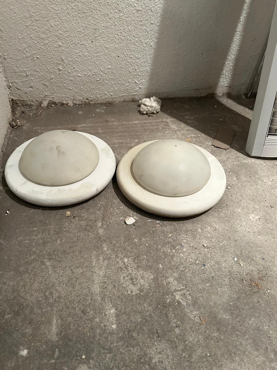 2 Lámparas plafón
