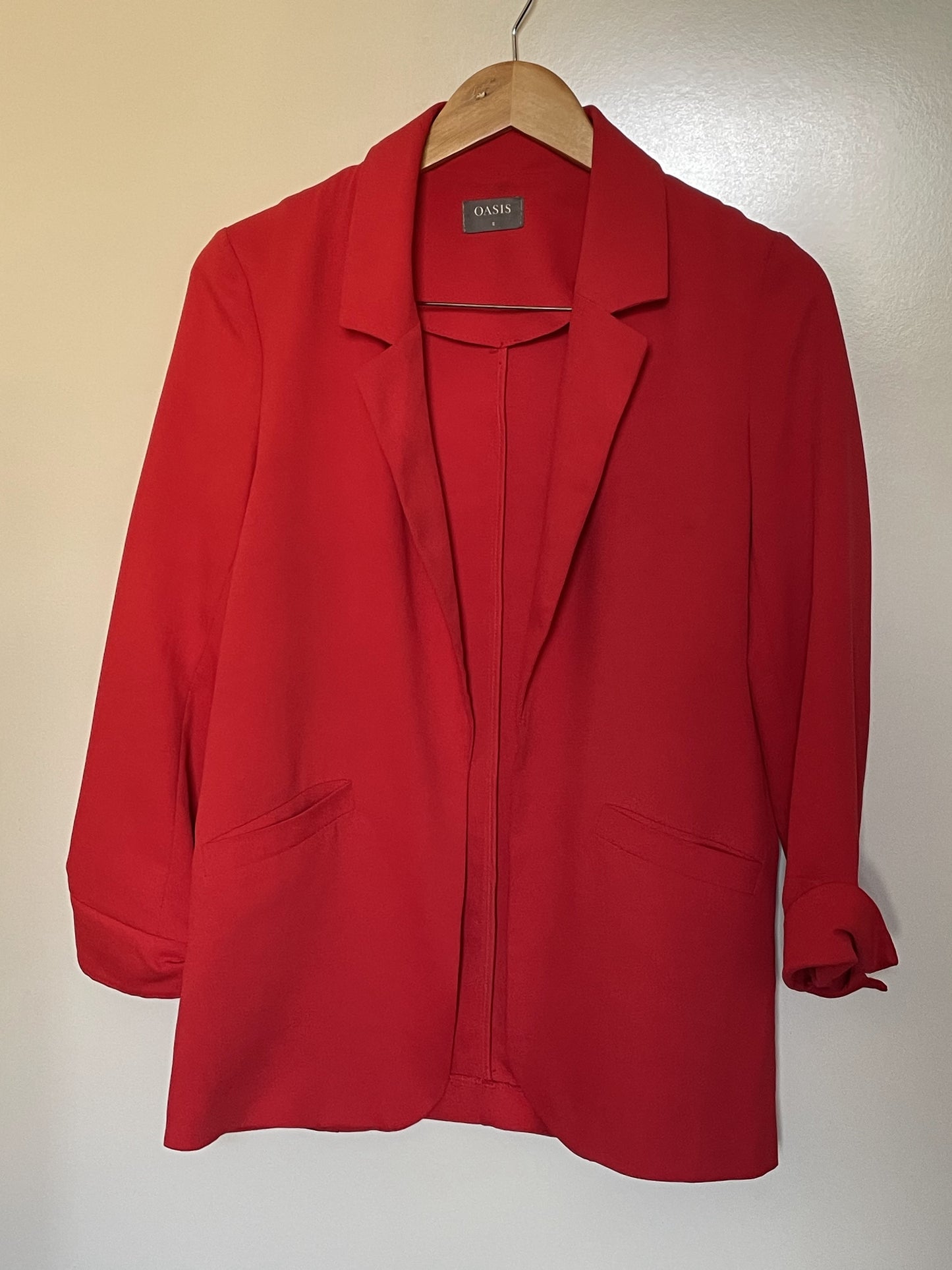 Blazer rojo Oasis talla s
