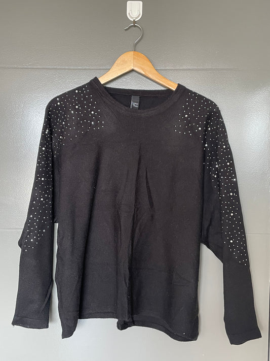 Chaleco negro Lorenzo di pontti talla L