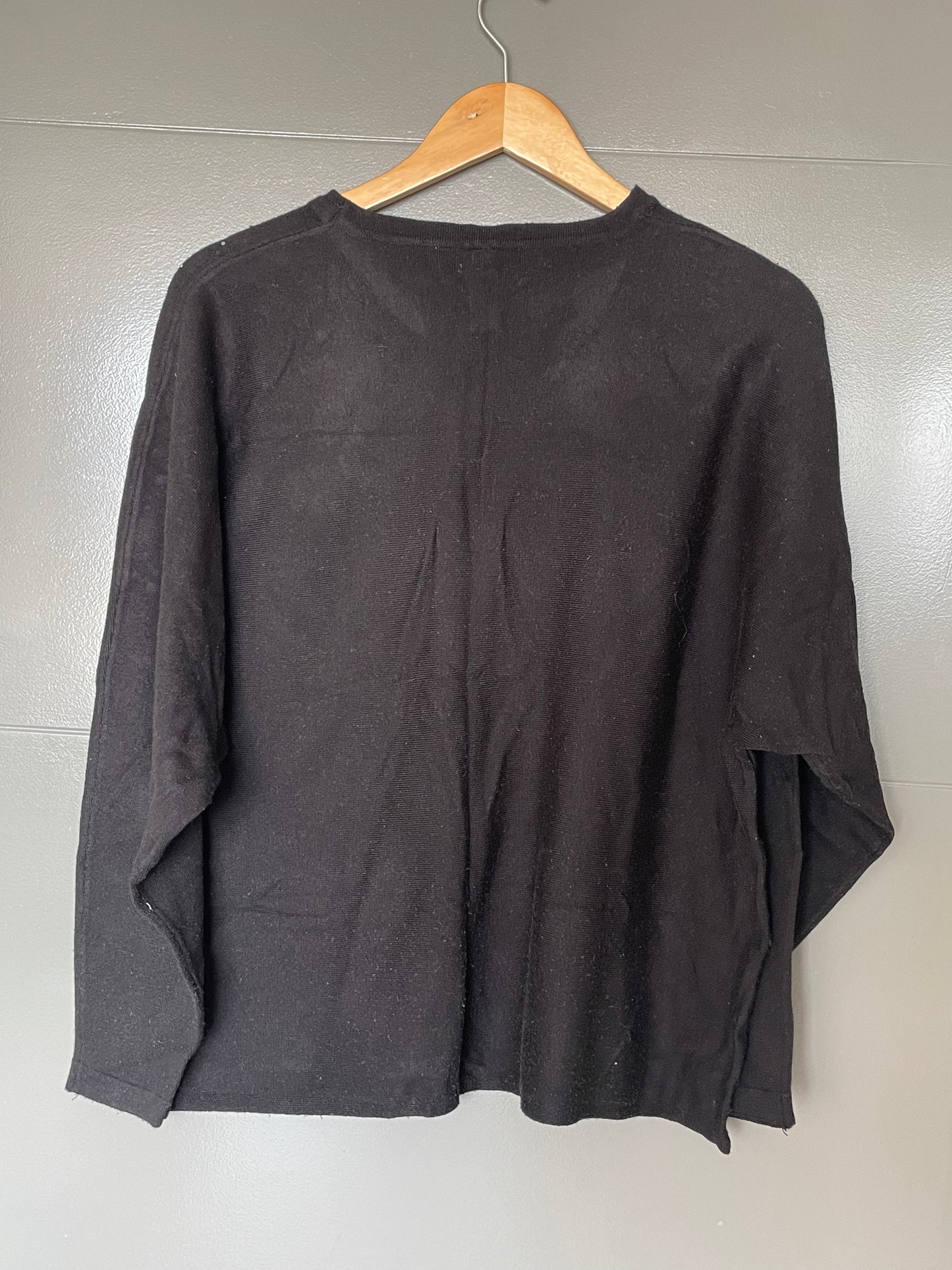 Chaleco negro Lorenzo di pontti talla L