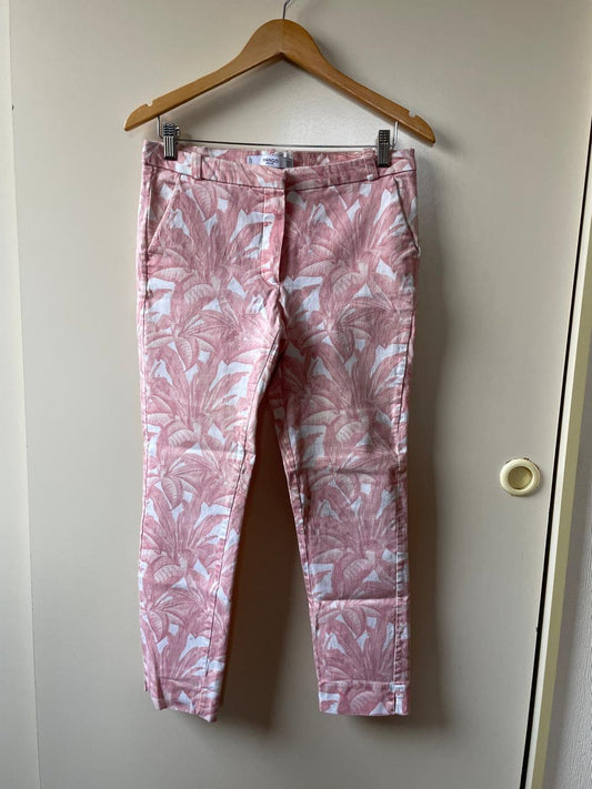 Pantalón rosa Mango talla 40