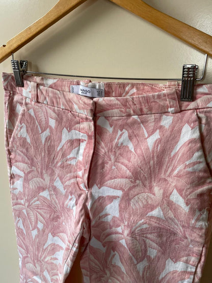 Pantalón rosa Mango talla 40