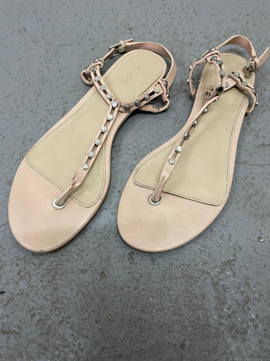 Sandalias Aldo rosadas talla 38,5