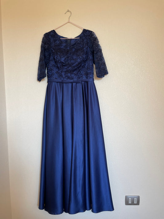 Vestido azul fiesta talla M