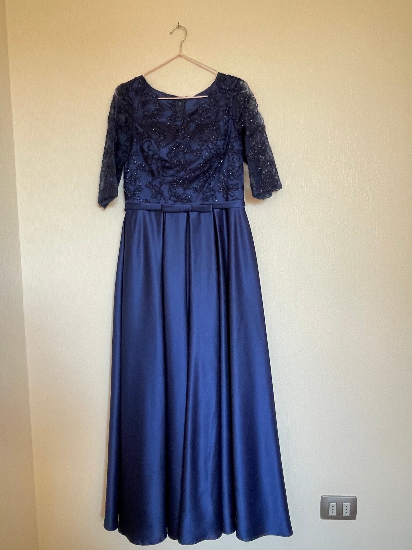 Vestido azul fiesta talla M